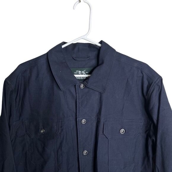 Rodd & Gunn Cleverly Cotton Blend Button Down Jacket Mens Large - Picture 2 of 9